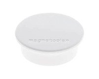 Discofix aimant rond 'color', blanc