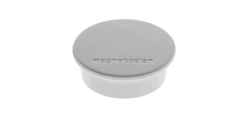 Plots magnétiques aimants Ø 40 mm Discofix Color Magnetoplan - Lot de 10