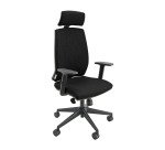 Sedia operativa Maia Larissa L con poggiatesta e braccioli 2D