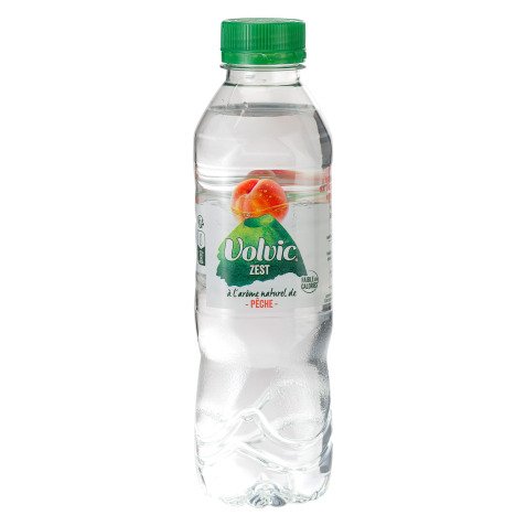 Water Volvic Zest perzik 50 cl - 24 flessen