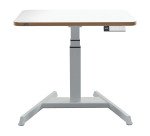 Scrivania compatta elettrica Leitz Sit-Stand colore bianco
