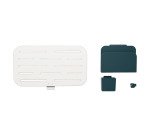 Pannello Forato bianco Leitz Ergo Piccolo 42 x 25 cm con Accessori - Portapenne, Gancio e Portariviste