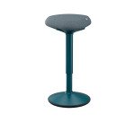 Sgabello Active da Seduta Leitz Ergo cuscino grigio scuro