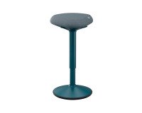 Sgabello Active da Seduta Leitz Ergo cuscino grigio scuro