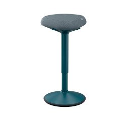 Sgabello Active da Seduta Leitz Ergo cuscino grigio scuro