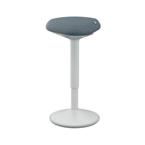 Sgabello Active in Piedi cuscino grigio scuro Leitz Ergo