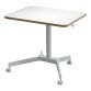 Scrivania compatta pneumatica Leitz Sit-Stand colore bianco