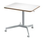 Scrivania compatta pneumatica Leitz Sit-Stand colore bianco