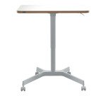 Scrivania compatta pneumatica Leitz Sit-Stand colore bianco