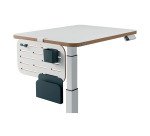 Pannello Forato bianco Leitz Ergo Piccolo 42 x 25 cm con Accessori - Portapenne, Gancio e Portariviste