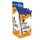 BIC Cristal Large Ballpoint Pen Broad 0.6 mm Black Pack of 50