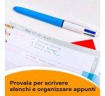 Penna a sfera a scatto BIC 4 Colori Original, 1mm
