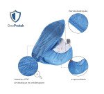 Surchaussures en PE - bleu- Sachet de 100
