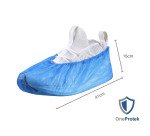 Surchaussures en PE - bleu- Sachet de 100