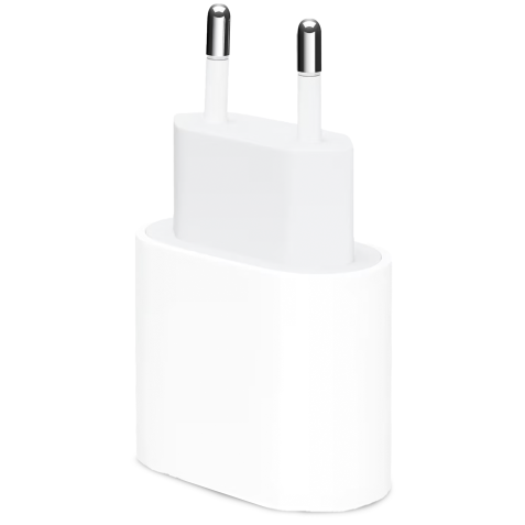 Pack Apple: chargeur rapide + câble 2m Lightning - pour iPhone 14 ou plus ancien