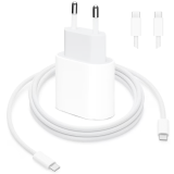 Pack Apple: Schnellladegerät + 2m USB-C Kabel - für iPhone 15 oder neuer