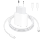 Pack Apple: chargeur rapide + câble USB-C 2m - pour iPhone 15 ou plus récent