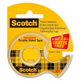 Ruban adhésif double face Scotch 665, 12 mm x 7,9 m