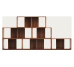 Stapelregal-Set von 6 Litto-Regalen, variabel, 168 x 114 cm