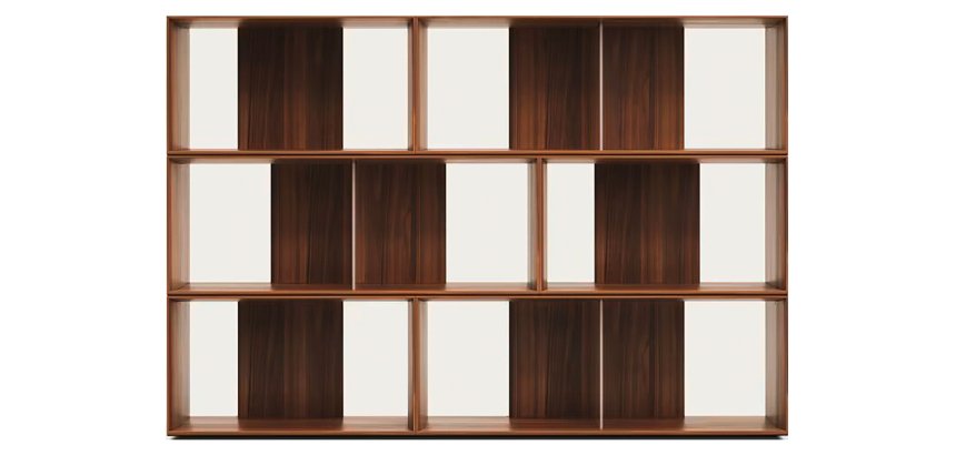 Stapelregal-Set von 6 Litto-Regalen, variabel, 168 x 114 cm