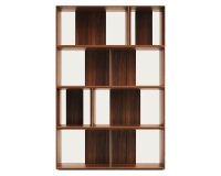 Lot of 6 Litto modular shelves in veneer 101 x 152 cm