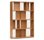Lot de 6 étagères Litto modulables en placage de bois 101 x 152 cm