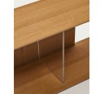 Lot de 2 étagères Litto modulables en placage de bois 101 x 76 cm
