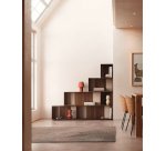 Lot de 6 étagères Litto modulables en placage de bois 101 x 152 cm