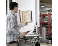 Protège-documents pivotant mural Vario Wall 10 PVC A4 10 pochettes - 20 vues couleurs assorties