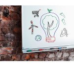 Marqueurs effaçables rechargeables Ecoline Edding E28 - Pochette de 4 couleurs assorties