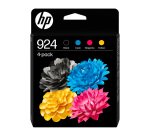 HP 924 Pack 4 cartouches couleurs pour imprimante jet d'encre