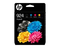 HP 924 Pack 4 color cartridges for inkjet printer