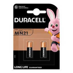 Alkalinebatterij MN21 Duracell - Blister van 2 stuks