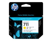 HP 711 Pack 3 cartouches jaune pour imprimante jet d'encre