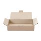 Verzenddoos bruine kraft enkel gegolfd H 5,4 x B 24 x D 18 cm