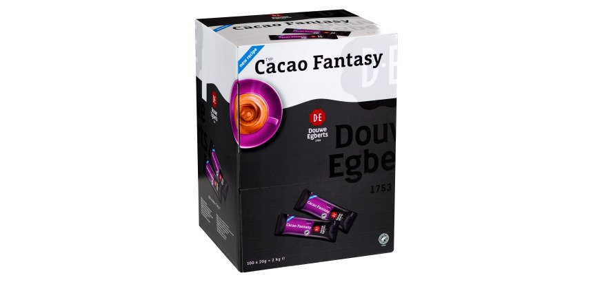Sticks de chocolat en poudre Douwe Egberts - Boîte distributrice de 100