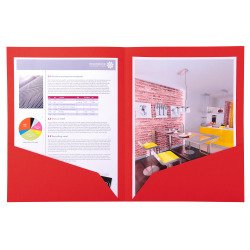 Cartellline a due tasche Exacompta 24 x 3,2 x 32 cm 25 unità