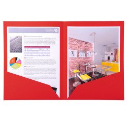 Cartellline a due tasche Exacompta 24 x 3,2 x 32 cm 25 unità