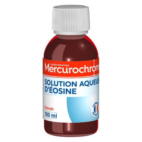 Mercurochome Eosine à 2% - 100ml