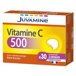 Complément alimentaire Juvamine Vitamine C - Boîte de 30 comprimés