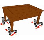 Coin rouleur individuel