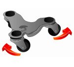 Coin rouleur individuel