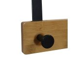 Patere de porte karako bamboo noir