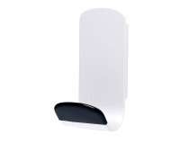 Patere magnetique steely blanc