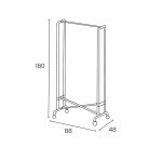 Perchero móvil Pratik