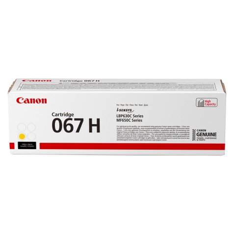 Toner Canon 067H Couleurs séparées pour Imprimante Laser