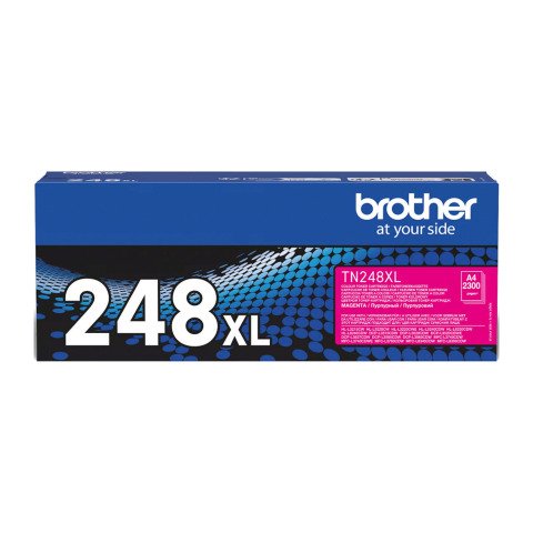 Brother TN248XL Tóner originales magenta (2300 páginas)