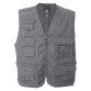 Gilet multitasche JRC New Safari, grigio