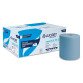 Rouleau d'essuie-mains Lucart Strong Blue 155 Identity double épaisseur 155 m - Carton de 6