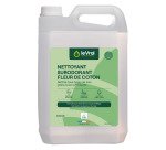 Nettoyant Surodorant concentré Fleur de coton Le Vrai Professionnel - Bidon de 5 L